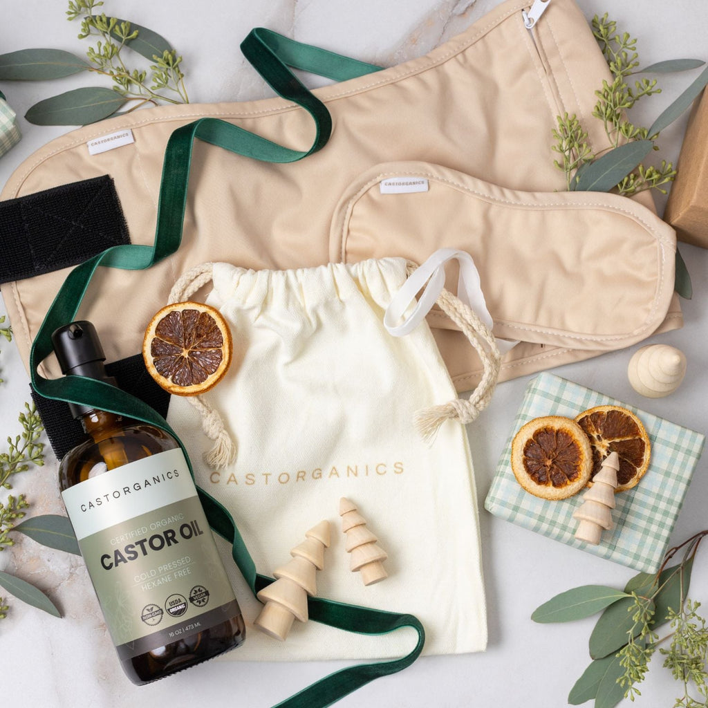 USDA Organic Castor Oil with Metal Pump