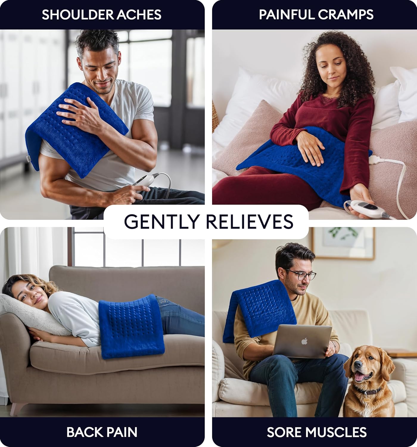 Heating Pad XL, Space Blue