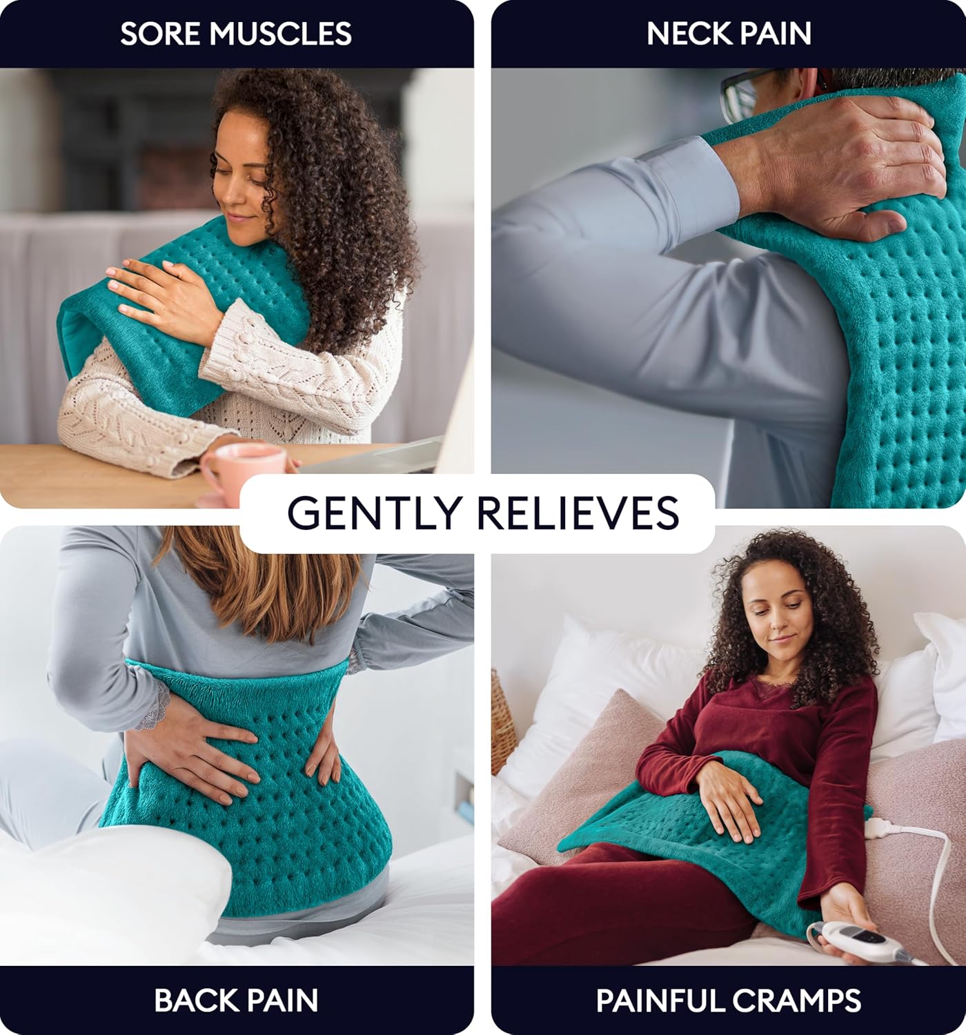 Heating Pad XL, Viridian Green