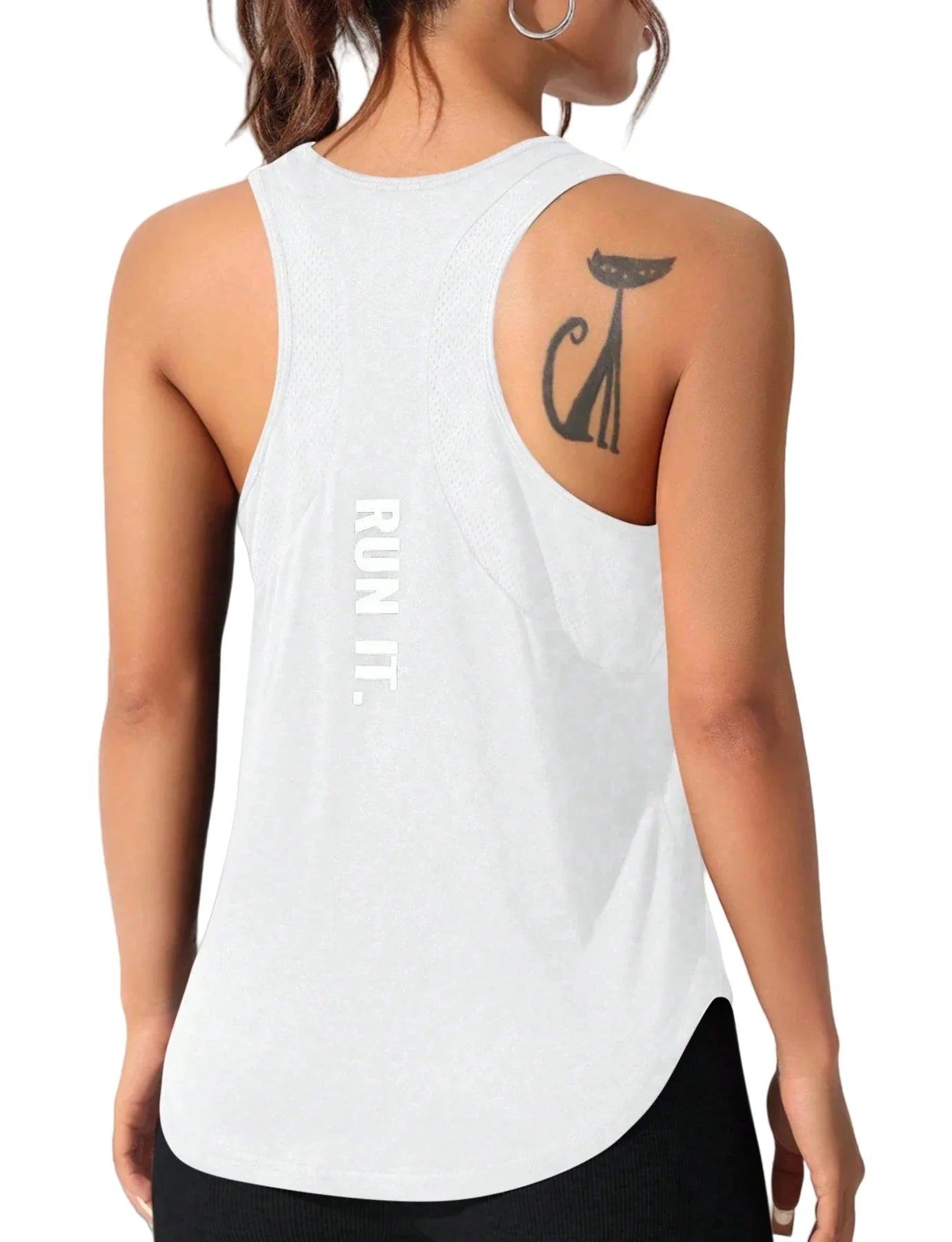 LOVELYX Flow: Women's Unique Letter Yoga-Run Vest